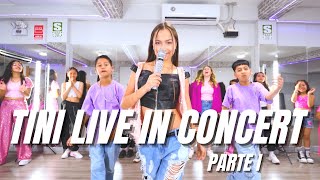 TINI LIVE IN CONCERT  PARTE 1  COREO MAJO TIRADO  ELENCO STUDIO M [upl. by Stefania]