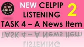 NEW Questions CELPIP Listening Part 4 Listening to a news item [upl. by Gallard]