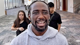 Terence Crawford on Errol Spence Jr retirement talk Says no problem fighting bigger canelo [upl. by Jasmine]