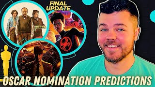 2024 Oscar Nomination Predictions FINAL [upl. by Assylem]