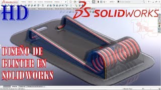 SUPERFICIES EN SOLIDWORKS APLICACIÓN [upl. by Cnahc]