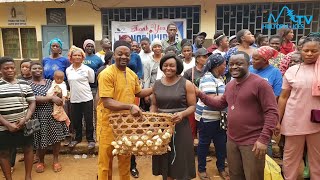 MANOS UNIDAS partners make lifeline donations to IDPs in Bamenda [upl. by Wilburt786]