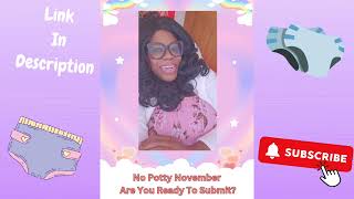 ABDL Mommy Belles Diaper Challenge No Potty November abdl diapers adultbaby [upl. by Adlee]