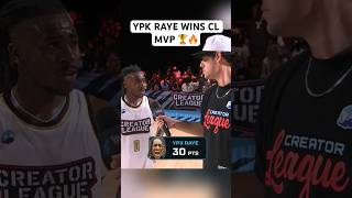 ypkraye was MVP of Creator League Showdown 🔥 [upl. by Airenahs]