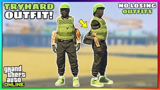 Easy Black Joggers Invisible Arms Glitch Tryhard Modded Outfit No Transfer GTA Online [upl. by Norrahs]