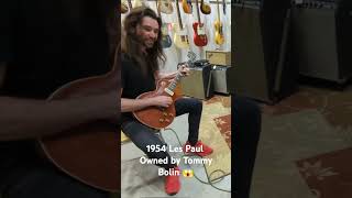 Tommy Bolins 1954 Les Paul 😱 Killer Vintage Guitars Dallas guitar vintage deeppurple [upl. by Tonneson]