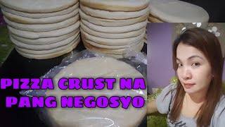 ParBaked PIZZA CRUST na Pang Negosyo [upl. by Adihsar]