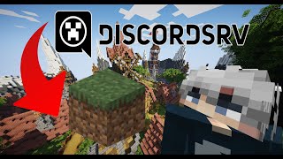 MİNECRAFT  OYUN SOHBETİNİ DİSCORDA AKTARMAK  DİSCORDSRV [upl. by Edroi]