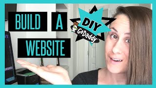 HOW TO BUILD A WEBSITE WITH GODADDY [upl. by Fairbanks527]