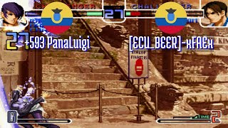 FT5 kf2k2pls 593 PanaLuigi EC vs ECUBEERxFAEx EC KOF 2002 Plus kf2k2 Fightcade Oct 21 [upl. by Zoie]