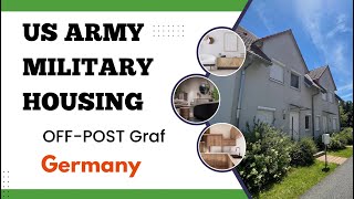 OffPOST Military Housing in Germany 🇩🇪 germany militaryhousing grafenwoehr usarmy [upl. by Aiksa]