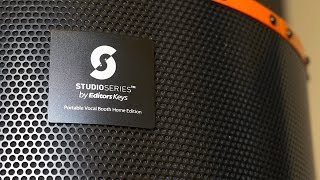 Studio Series Portable Vocal Booth  Home Edition Review 4K [upl. by Kere]