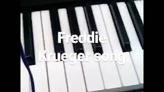 Freddy Krueger song on piano [upl. by Atekram]