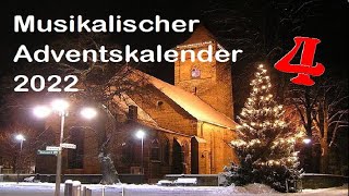 Musikalischer Adventskalender 2022  4 Türchen  „Schafe können sicher weidenquot JS Bach [upl. by Rubens135]