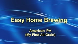 Easy Home Brewing  All Grain on the Stove [upl. by Gamal]