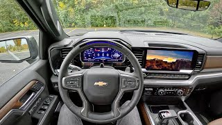 2024 Chevrolet Silverado 1500 62L V8 High Country wSuper Cruise  POV Review [upl. by Pages571]