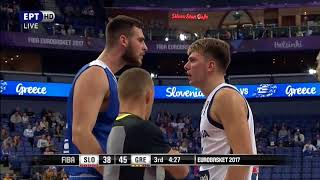 Luka Doncic vs Greece Preseason Draft Video [upl. by Griffy785]