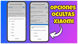 Estas Opción De Desarrollador De Los Xiaomi RedmiPoco Son Brutales [upl. by Ethelbert]