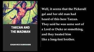 Tarzan and the Madman 💖 By Edgar Rice Burroughs FULL Audiobook [upl. by Ayatahs]