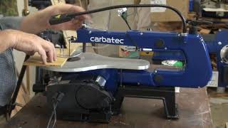 Part 3  Carbatec SS400H Scroll Saw Operation Safety Maintenance [upl. by Navap19]