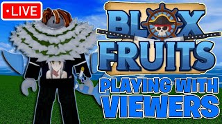 LIVE BLOX FRUITS LEVIATHAN HUNTINGKITSUNE SHRINE WITH VIEWERS WINTER UPDATE  BLOX FRUIT GIVEAWAY [upl. by Ruscio]