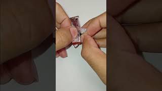 Satisfying ASMR Sound crinkling choco nut chocolate unpacking asmr shorts [upl. by Aldredge]