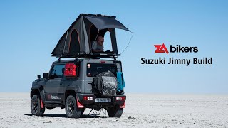 ZA Bikers x AluCab Jimny Build [upl. by Irakab414]