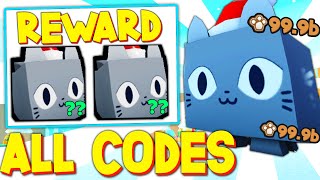 ALL 3 NEW HUGE FESTIVE CAT CODES in PET SIMULATOR X CODES Pet Simulator X Codes ROBLOX [upl. by Dulci510]