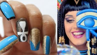 Katy Perry  Dark Horse Nails  Dee2102 [upl. by Nonnarb217]