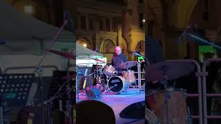 Paolo Jannacci “In concerto con Enzo trumpetsolo jazzpiano drums jazzmusicians livemusic [upl. by Ylrebmek]