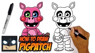 How To Draw FNAF  Pigpatch [upl. by Akamahs]