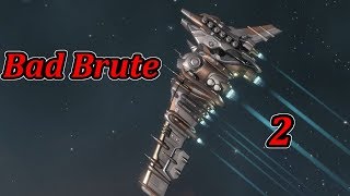 Bad Brute 2 Myrmidon solo Dawn of Liberation site gank  EVE Online [upl. by Keverian]