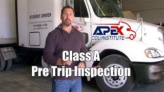 How to perform a Class A CDL PreTrip inspection Demonstrated by a state licensed CDL examiner [upl. by Sacttler]