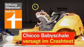 Warnung Chicco Babyschale versagt im Crashtest  Test Autokindersitze [upl. by Jennie723]