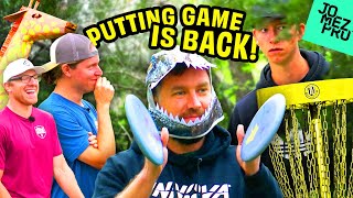 Putting Game RETURNS at the Flying Armadillo in Texas  Jomez Putting Game S3E1 [upl. by Areivax176]