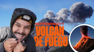 Subí un VOLCÁN EN ERUPCIÓN  Acatenango Guatemala 🇬🇹 [upl. by Butler]