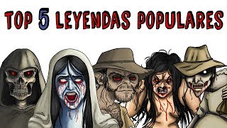 TOP 5 LEYENDAS POPULARES  Draw My Life La Llorona Patasola El Silbón La Santa Compaña El Pombero [upl. by Ettena734]