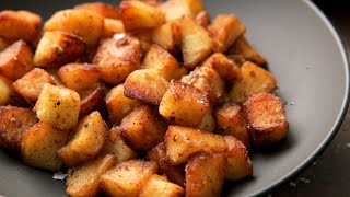 Sauteed Potatoes The best pan fried potatoes [upl. by Rolfston]