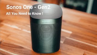 Sonos One Gen 2  All You Need to Know [upl. by Elagiba527]