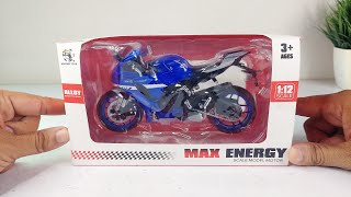 All New Yamaha Unboxing  112 Scale Motorcycles Model Bikes  How to Unboxing [upl. by Staw]