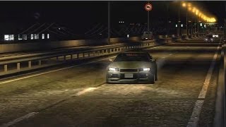 Wangan Midnight PS3 HD R34 Yokohane 湾岸ミッドナイト [upl. by Gildus281]