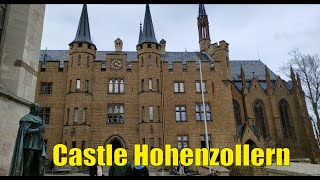 Die Burg Hohenzollern bei Hechingen in GERMANY 2 [upl. by Ainud]