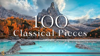 Top 100 Classical Music Pieces [upl. by Thais]