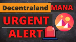 MANA Decentraland Coin Price News Today  Price Prediction and Technical Analysis [upl. by Hsekin]