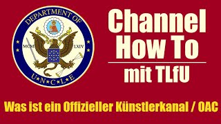 Was ist ein Offizieller Künstlerkanal  2024 [upl. by Quincy757]