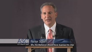 Why the Meltdown Should Have Surprised No One  Peter Schiff [upl. by Gaye]