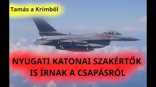 Ukrajna újabb információk az F16osok elleni orosz rakétatámadásról [upl. by Merras]