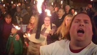 Newport Rising Chartist Torchlight Procession 2018 [upl. by Salot100]