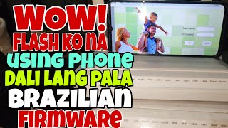 How to Flash PLDT HG6245DBrazilian FirmwarePaano Mag Flash nang Pldt HG6245D [upl. by Refinnaej593]