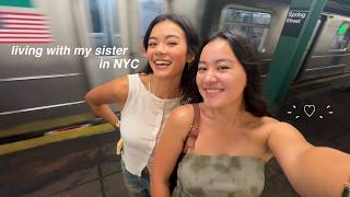 living with my sister in NYC day in my life vlog⋆｡°✩ [upl. by Francene316]